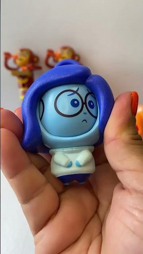 Inside Out Face Changing Keychain