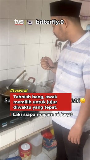 Semoga berjaya la bang.. 📹 bitterfly.0 #TVSViral #TVSEntertainment #foodie #fypシ | TVS Entertainment