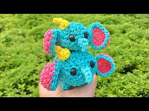 Loomigurumi Dumbo Tsum Tsum Tutorial~Rainbow Loom