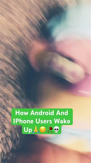 How Android And IPhone Users Wake Up💀🙏🥀#memes #relatablememes #kermitup #fnafplushies
