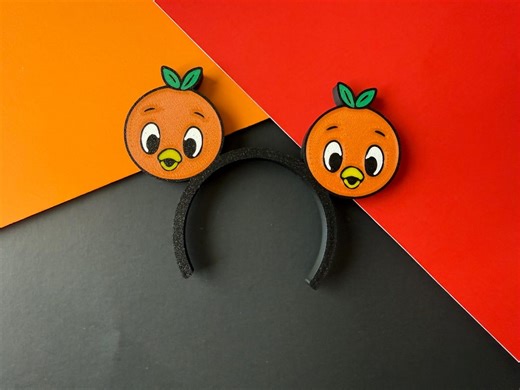 Orange Bird Doll Sized Ears - Etsy
