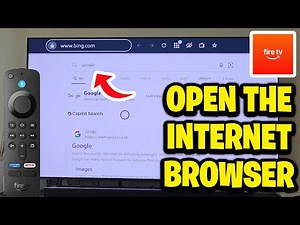 How to Open the Internet Browser on Amazon Fire TV Stick - Fastest Guide