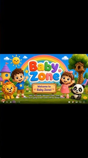 🌈 Learn Colors for Kids! 🔴🟡🔵 | Baby Zone#BabyZone #LearnColors #KidsLearning #ColorsForKids