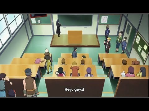 Boruto introduce himself to his classmates, Boruto Daily Moments , Boruto Episode 2