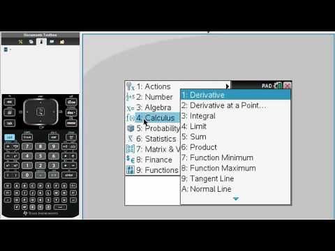 Calc 1: Derivatives of Trigonometric Functions (TI-nSpire CX CAS) ptB