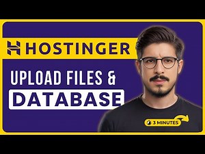 How To Upload File And Database In Hostinger 2025 | Hostinger Upload File And Database