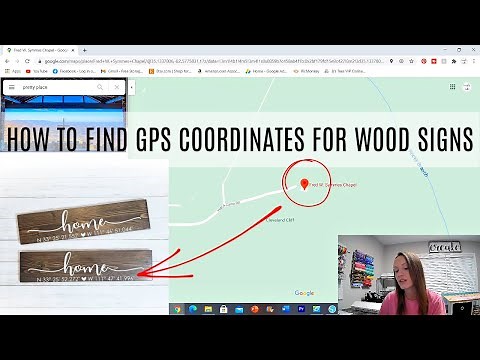 How to Find GPS Latitude Longitude Coordinates using Google Maps | Best Wood Sign Seller!