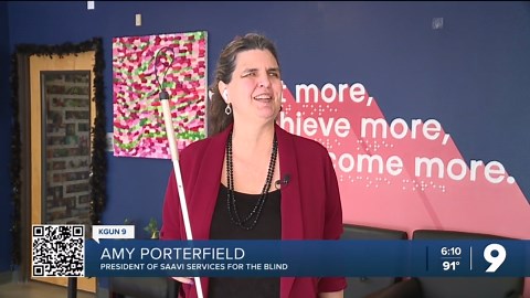 Nonprofit provides real-world training for the blind