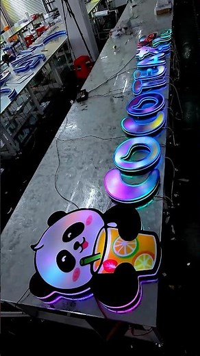 Large-Format LED Storefront Signs: Bold Brand Statement for US & UK Commercial Districts #design