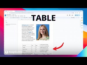 How To Wrap Text Around a Table in Google Docs