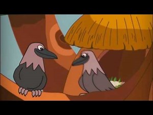 Sanskrit cartoon story ---crow and snake By N.C Shastri
