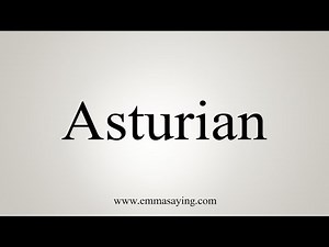 How To Say Asturian