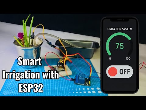 💧 Automatic Irrigation System using ESP32 & Blynk App | Smart Plant Watering System