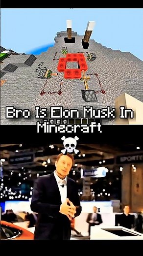 Bro is Tesla #minecraft #minecraftshorts #trending #shorts #shortsfeed #gaming #suscribe #redstone