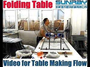 Extrusion Blow Molding Plastic Folding Tables Production Line