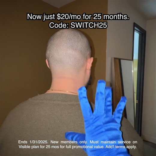 236K views · 1.8K reactions | Score $5 off for 25 months when you switch to Visible by 1/31. Win at wireless, month after month after month… | Visible | Facebook