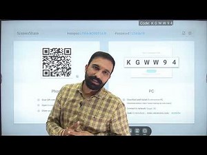 MAXHUB INTERACTIVE SCREEN SHARE DESKTOP/LAPTOP/MOBILE | SABKE SATH WIRELESS CONNECT KRE PANEL KO