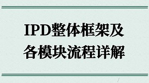 IPD实战指南：掌握七大理念，理解整体框架，精通各模块流程