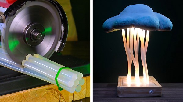 Brighten Up Your Bedroom with CREATIVE Lamp Design😍⛈️