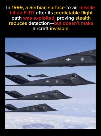 Despite Its Reputation, The Nighthawk Was Shot Down #historyfacts #jet #history #historytime #nighthawk