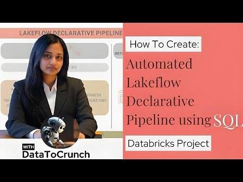 Automated Lakeflow Declarative Pipeline | Delta Live Tables + Workflows | Databricks Project| SQL
