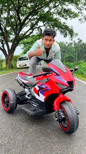 Remote control Mini Red S400 Bike Unboxing test☺️