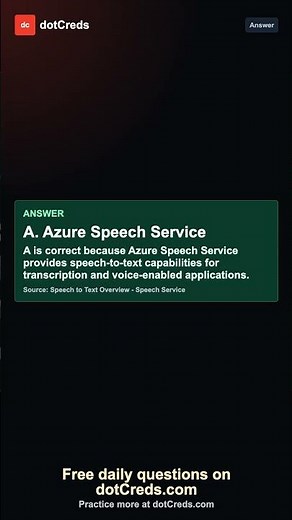 Microsoft AI-901 Practice Question #5 #shorts