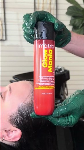 Glass Hair Tutorial | Matrix Glow Mania Color Protection