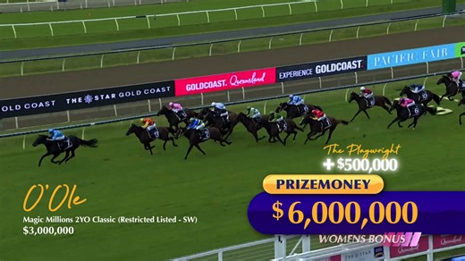 ✨ $20 MILLION IN PRIZEMONEY EVERY YEAR ✨ The Magic Millions Race Series continues to lead the industry, after big prizemoney was won at Magic Millions Gold yesterday, we recap the winners of the series in 2025. By providing a world-class platform for owners and trainers to compete for elite-level returns, the series remains a cornerstone of the Australian racing calendar, delivering over $20,000,000 in prizemoney to participants EVERY YEAR! With a commitment to innovation - including the importa