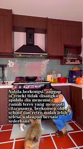 Tumpang gembira tengok pelakon Nabila Huda yang kini dah berpindah ke kediaman baru, sebuah rumah teres yang cukup cantik berkonsepkan 'old school' dengan sedikit injeksi retro dan minimalis. Memamg cantik! #majalahnona | Nona