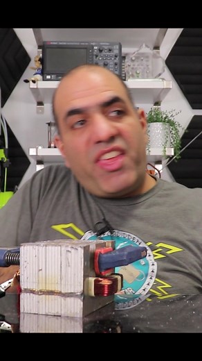 849K views · 20K reactions | Eddy Current Attraction #experiment #science #electric #funny | ElectroBOOM | Facebook