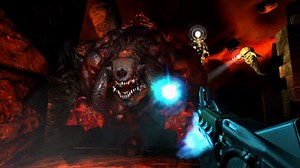 Doom 3: BFG Edition launch trailer is not for viewers who dislike big monsters, big guns, and big fonts