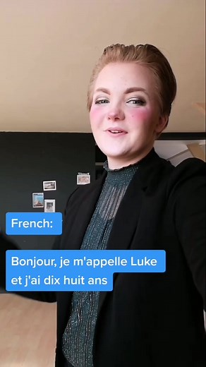 these are all the languages i can introduce myself in!! i only speak 2 fluently lmao #bilingual #language #polyglot