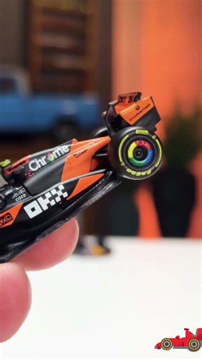 Miniature Formula One Replica Bburgo 1:64 Scale Diecast Model #formula1 #formula #shorts