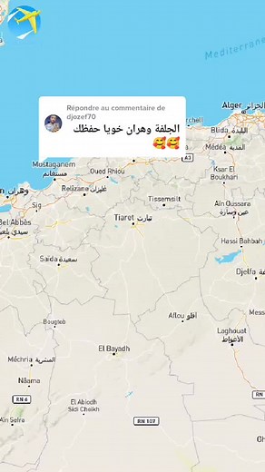 Digital Map Journey: Alger and Oran Regions Explained