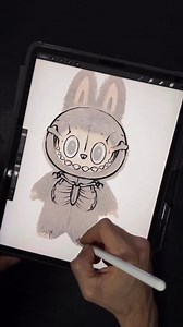 Labubu Doll X-Ray Design #labubu #labubupopmart #labubuart | Designerit Art