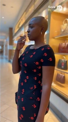 I wear my hustle. Red signs, black dress, broke brilliance.#StyleInStruggle #tarrcraw