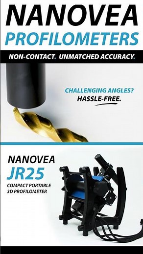 Profiler Surfaces like a PRO with NANOVEA 3D Profilometers #materialsengineering #materialsscience