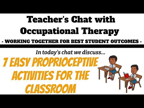 7 Easy Proprioceptive Activities for the Classroom