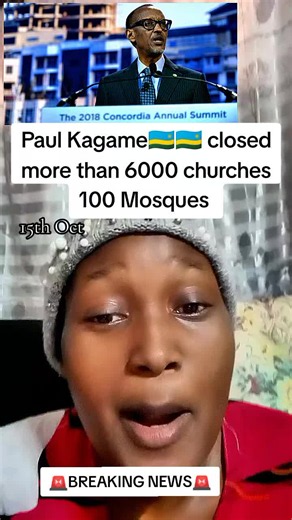 Paul kagame of Rwanda closed more than 6000 church and Mosques in Rwanda #Rwanda #paulkagame #Africanews #natashatv