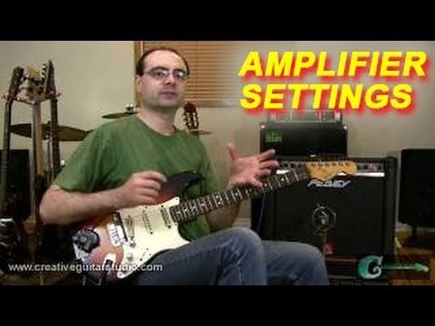 How to Adjust Settings on a Guitar Amplifier