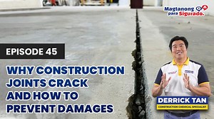Construction joints often suffer from cracking, chipping, and spalling. But why does this keep on happening? In this segment, we will explain everything you need to know about construction joints -- how to create one, prevent damage, choose the right sealant, and everything in between. At the end of the video, we will also show how we use StopGap CJ to properly seal construction joints. StopGap CJ is a self-levelling, construction joint sealant that cures into a tough yet flexible sealant -- wit