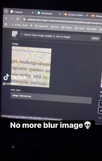 This is how you can deblur any image using this ai tool #ai #aitools #sdedev