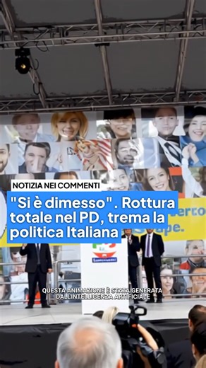 "Si è dimesso". Rottura totale nel PD, trema la politica Italiana (NOTIZIA NEI COMMENTI) | The Social Post