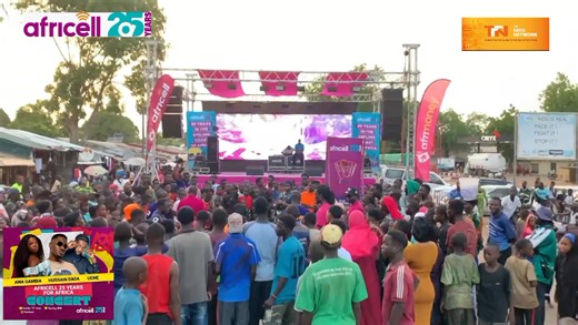 7.9K views · 106 reactions | Highlights: Africell 25 Years For Africa Concert – Live Coverage from Farafenni on The Fatu Network. | The Fatu Network | Facebook