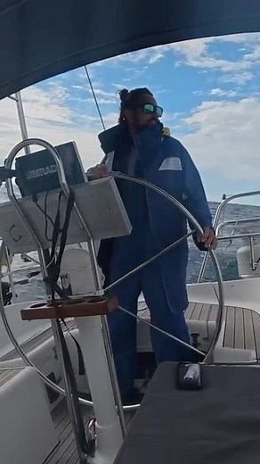 Sailing to an Uninhabited Island 🏝️ #sailing #boating #yacht