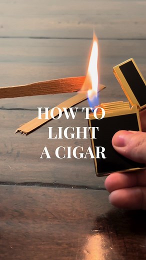 Different Ways to Light a Cigar: Butane Lighters, Matches, and Cedar Spills