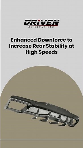 Real Carbon Fiber. Real Downforce. Rear Diffusers That Redefine Street Performance