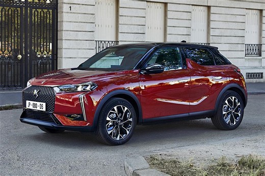 Dane techniczne DS 3 Crossback Crossback E-Tense Facelifting 50kWh 136KM 100kW 2023-2024