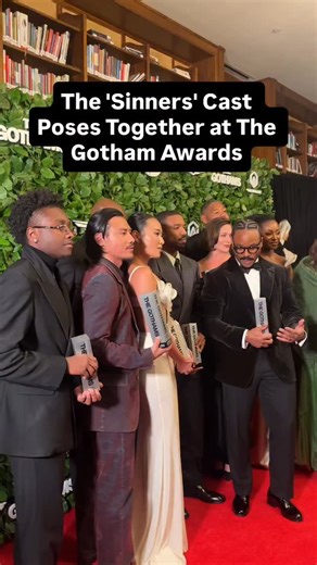 42K views · 152 reactions | The ‘Sinners’ cast was honored with the Ensemble Tribute at the 35th Gotham Film Awards on December 1, 2025. | People | Facebook